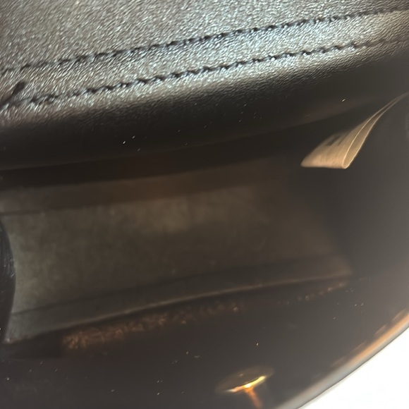 Dune London mini top flap chain strap crossbody tote - Picture 7 of 8